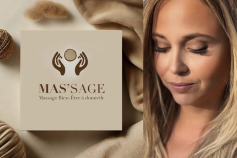 Logo mas'sage bien-être